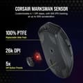 Miniatyrbild 6 av 6: Corsair Sabre RGB Pro Wireless Champion Series – Trådlös Gamingmus – 26 K DPI – Optical – RGB