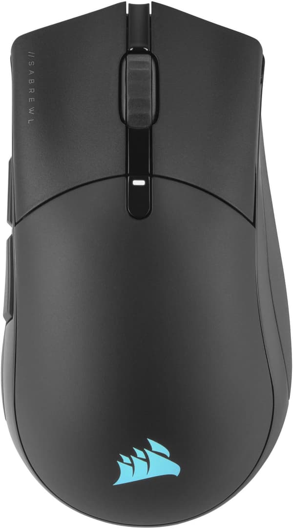 Corsair Sabre RGB Pro Wireless Champion Series – Trådlös Gamingmus – 26 K DPI – Optical – RGB Svart