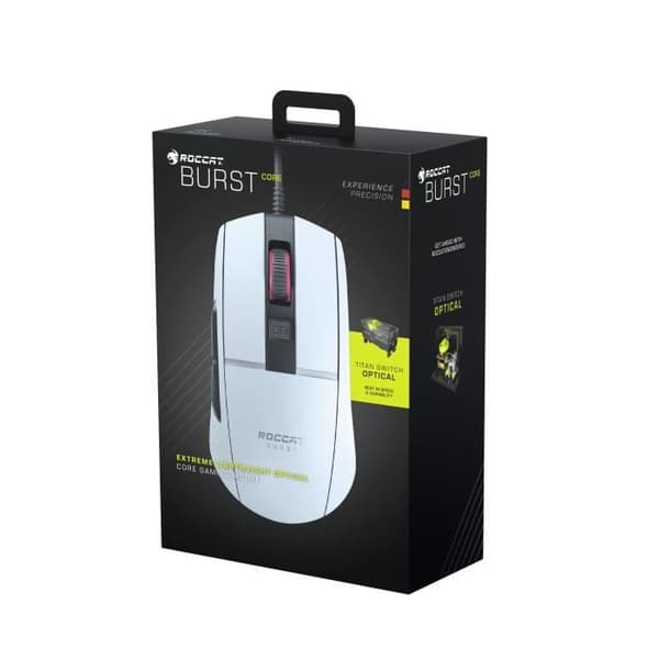 ROCCAT BURST CORE Gaming Mus - Vit