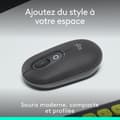 Miniatyrbild 2 av 6: Mus - Trådlös - Logitech - Pop Mouse - Grafit