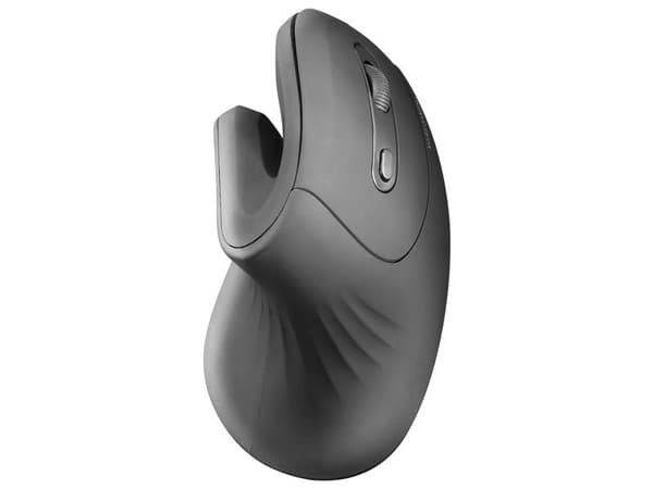 Mars Gaming MMW-ERGOPRO, högerhand, Vertikal design, Optisk, RF Trådlös, 3200 DPI, Svart Svart
