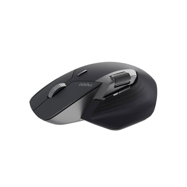 Trådlös mus Rapoo 4000 DPI Bluetooth multimod, trådlös laddning, svart
