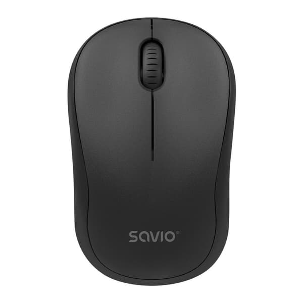 Mus Savio MB-03 Svart 1000 dpi Svart