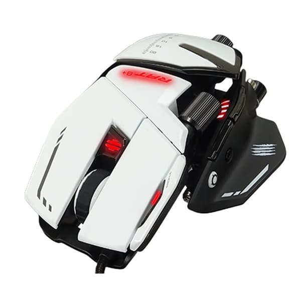 Mus Mad Catz MR05DCINWH000-0 Vit 16000 dpi