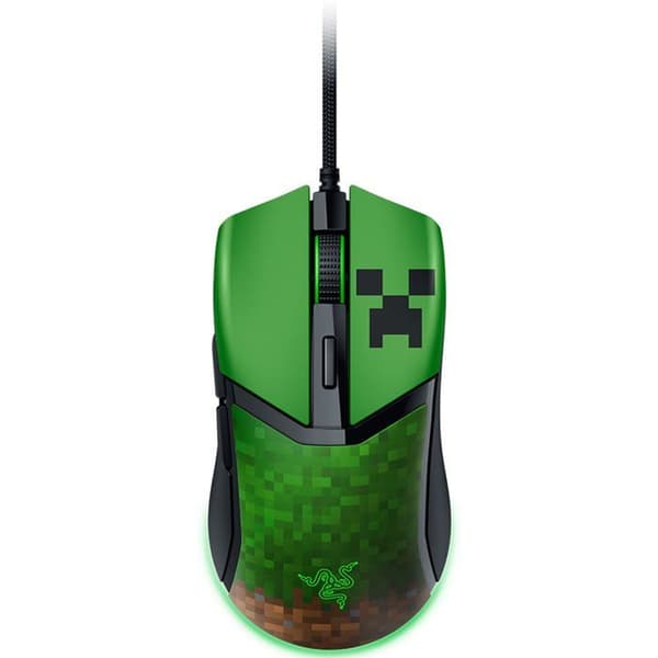 Razer Cobra Minecraft Ed. Noir Svart, Grön