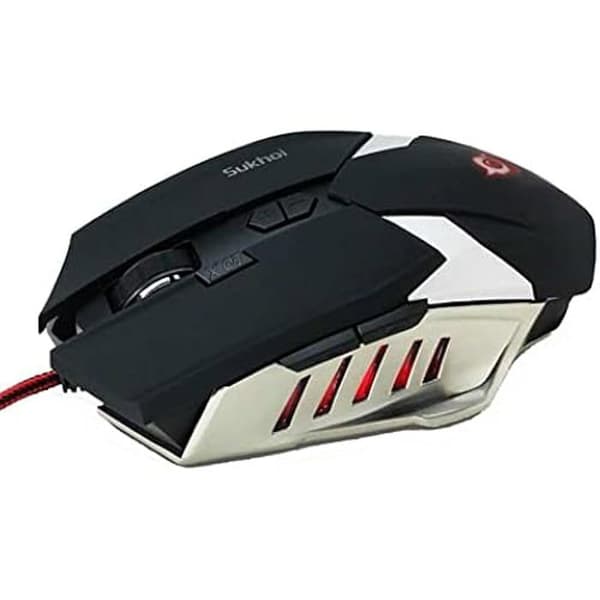 Gamingmus - TALIUS - Sukhoi - 2500 DPI - LED-belysning - Metallstruktur