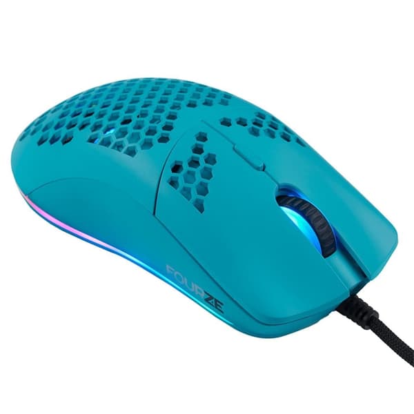 Fourze GM800 Gaming Mouse, Cyan