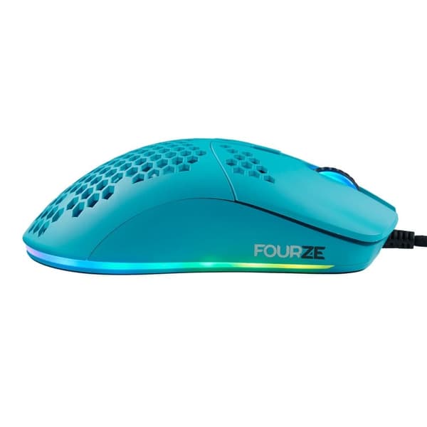 Fourze GM800 Gaming Mouse, Cyan