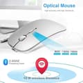 Miniatyrbild 4 av 4: Bluetooth-mus - Ej specificerad - Mini Tyst Mus - Laddningsbar - Grå - Bluetooth 4.0