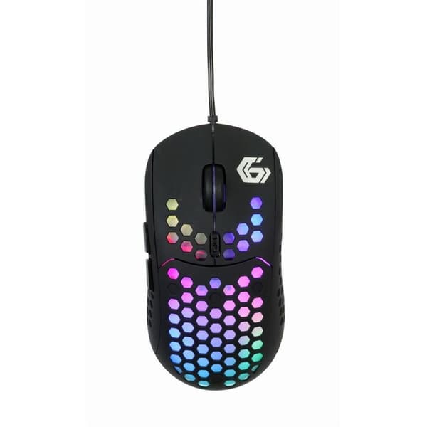 Mus GEMBIRD MUSG-RAGNAR-RX400 Svart Multicolour 10000 dpi