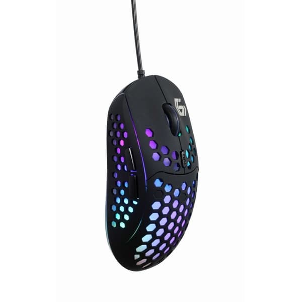 Mus GEMBIRD MUSG-RAGNAR-RX400 Svart Multicolour 10000 dpi