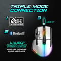 Miniatyrbild 3 av 6: SPIRIT OF GAMER - TRÅDLÖS RGB GAMING MUS PRO-M5 ARTIC