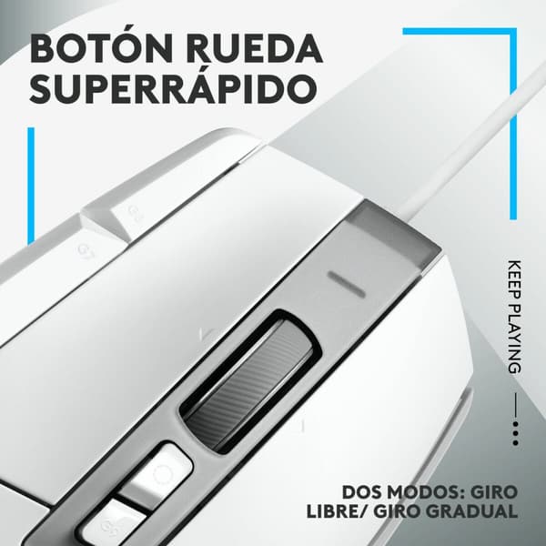 Mus Logitech G502 X Hvid