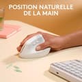 Miniatyrbild 3 av 6: Logitech Lift Mouse för Mac trådlös vertikal ergonomisk mus, Bluetooth