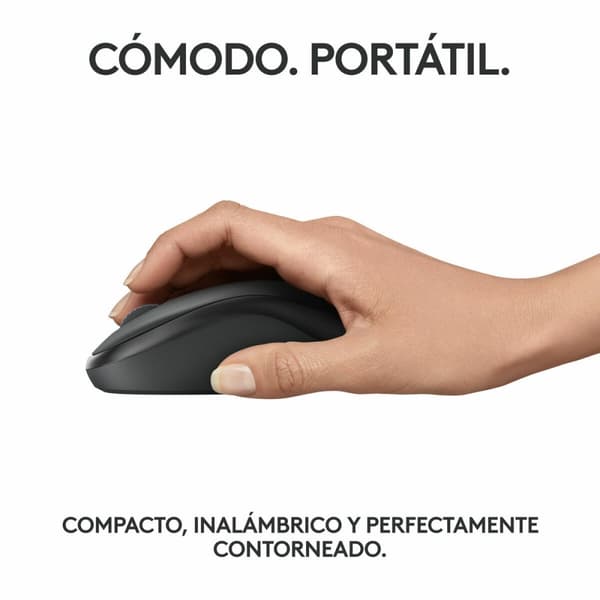 Trådløs Bluetooth mus Logitech M240 Grafit Monochrome
