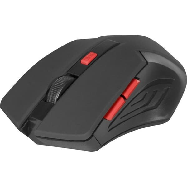 Optisk Mus Defender ACCURA MM-275 Svart/Röd