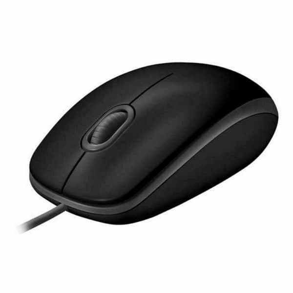 Trådlös Mus Logitech B110 Svart 1000 dpi Svart