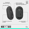 Miniatyrbild 6 av 6: Trådlös Mus Bluetooth Logitech Pop Mörkgrå