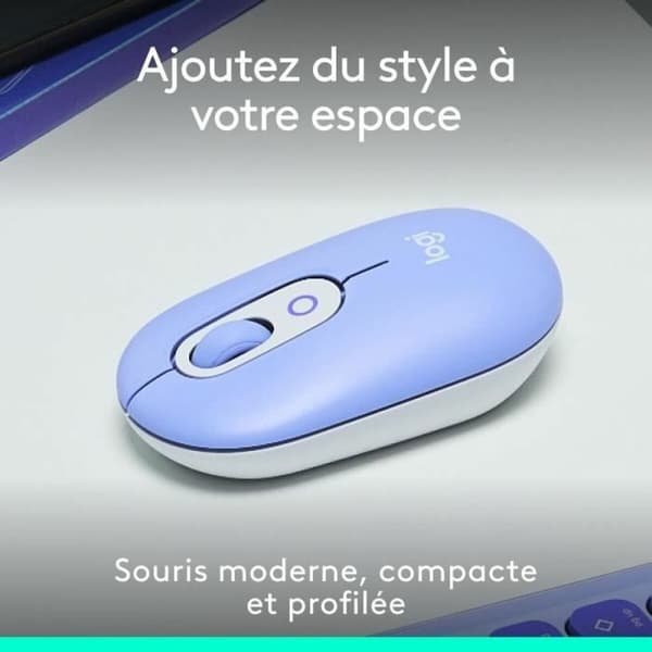 Trådløs Bluetooth mus Logitech Pop Syren
