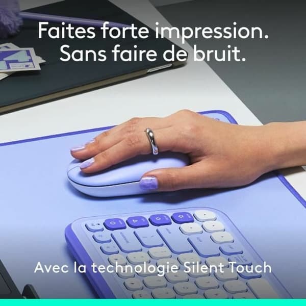 Trådløs Bluetooth mus Logitech Pop Syren