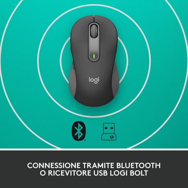Trådløs mus Logitech Grafit Stål 4000 dpi