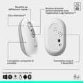 Miniatyrbild 6 av 6: Trådlös Mus Bluetooth Logitech Pop Vit