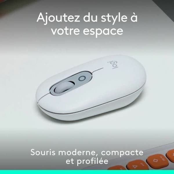 Trådlös Mus Bluetooth Logitech Pop Vit