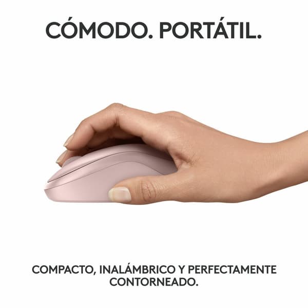 Mus Logitech M240 Rosa