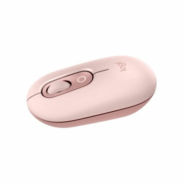 Trådløs Bluetooth mus Logitech Pop Pink