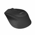 Miniatyrbillede 1 af 10: Optisk trådløs mus Logitech 910-004287 1000 dpi Sort (1 enheder)