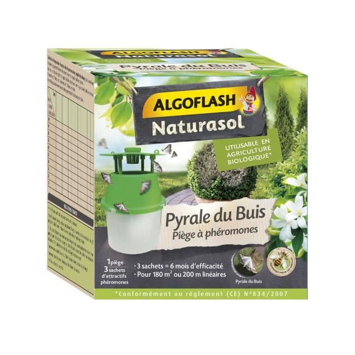 ALGOFLASH NATURASOL Boksvedborer, Feromonfælde - 3 feromonkapsler