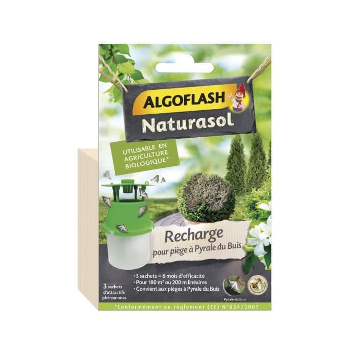 ALGOFLASH NATURASOL Fyldpåfyldning til buksbomfælde