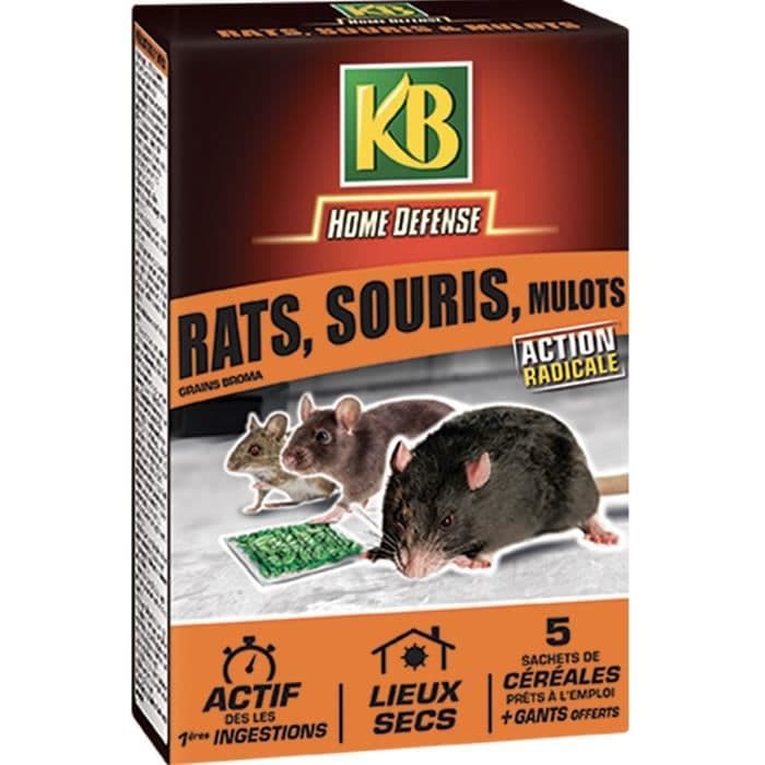 KB Taske med rotte-, mus- og feltkorn - 150 g