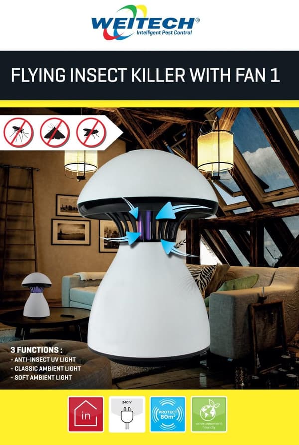 SLAYER Flying Insect Killer with fan 80m²
