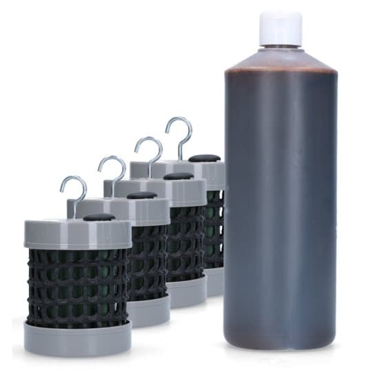 Knock Off Stay Away parasolsæt – Støt effektivt at fjerne fluer og hvepse fra din terrasse!