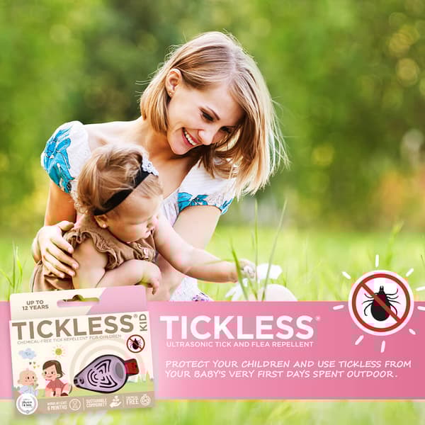 Flåtbeskyttelse Baby/Kid Pink