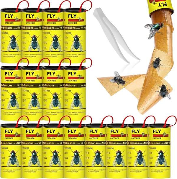 Fluefælde fluefanger fluepapirrulle 16-pak