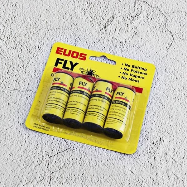 Skadedjursfälla, 4 st Dubbelsidiga flugtejper Insektsfluga pappersremsor Hushållslim flugfälla [F814886485]