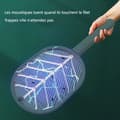 Miniatyrbild 3 av 4: Mosquito Killer Lamp 2 i 1 USB uppladdningsbar Mosquito Swatter Mosquito Killer-Vit