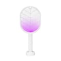 Miniatyrbild 1 av 4: Mosquito Killer Lamp 2 i 1 USB uppladdningsbar Mosquito Swatter Mosquito Killer-Vit