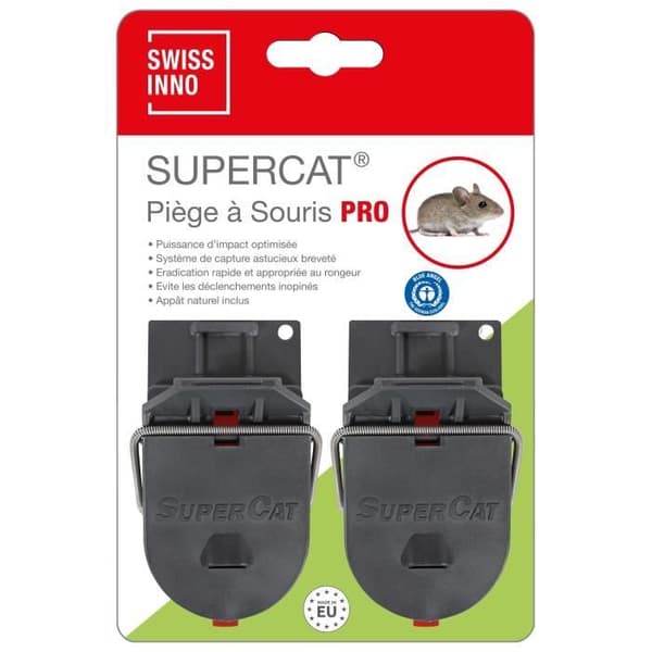 SWISSINNO SOLUTION - Musfälla - Pro Par 2 SuperCat - Märkt BLÅ ÄNGEL