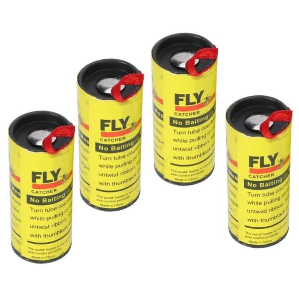 Fdit flugfällor 24st insektsfällor flugor Anti-myggfluga pappersrulle för inomhusbruk
