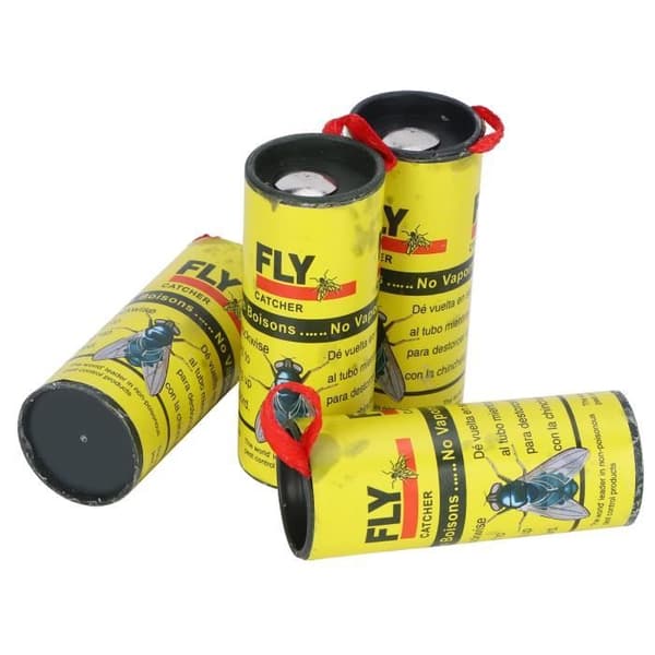 AYNEFY Insektsfångare 24st Insektsfällor Flugor Myggavvisande flugpappersrulle för inomhusbruk