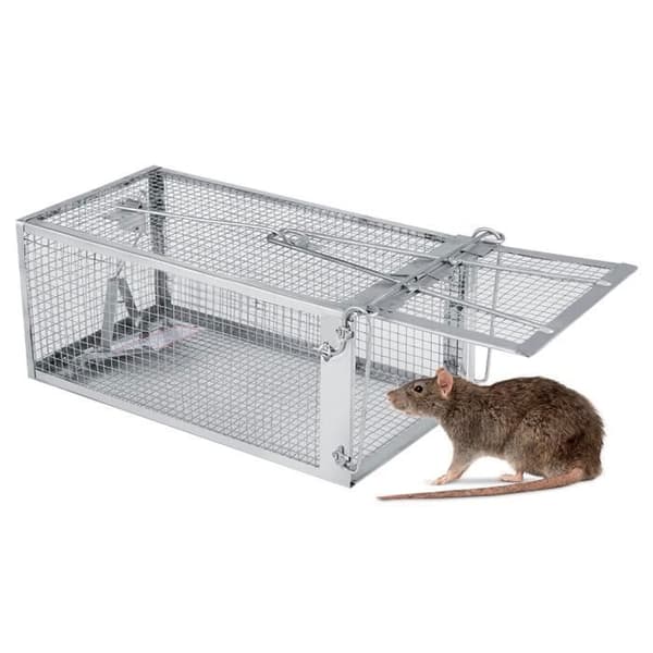 27 x14 x12 cm Professionell musbur musfälla för att fånga råttor --AIM