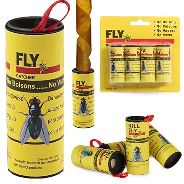 Flugfälla lim insektsfälla rulle 4 st.