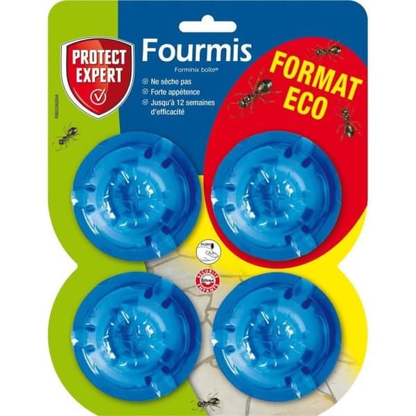 PROTECT EXPERT FBOIT4N Anti-Myrbeteslådor, 4 x 2Gr