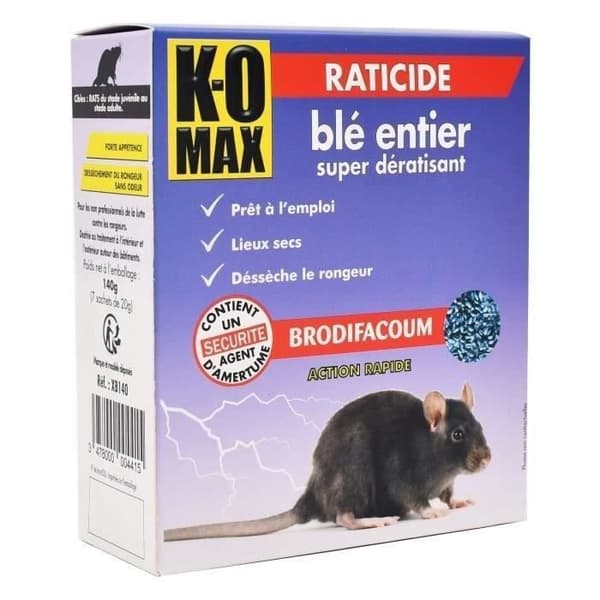 KOMAX Super Rat Killer - Helvete - 140g
