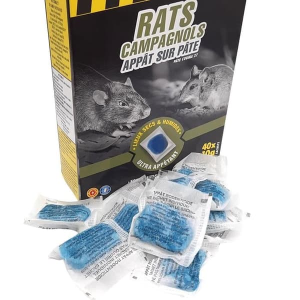 Raticide - GNAGARBARRIER - Maxi format 400g