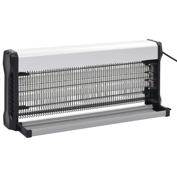 Insektsdödare svart aluminium ABS 60 W