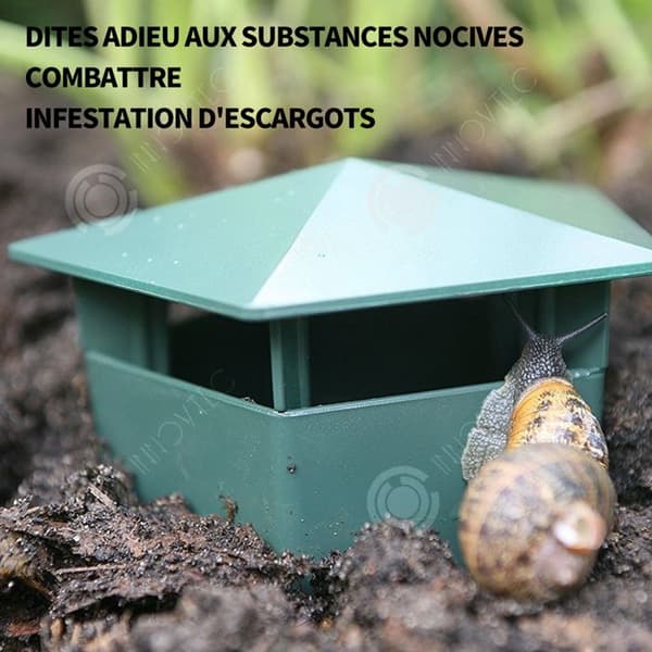 INN Snigelfälla 13x10,5cm Plast Snigelfångare Öl Snigelfälla för att fånga sniglar och sniglar för trädgård